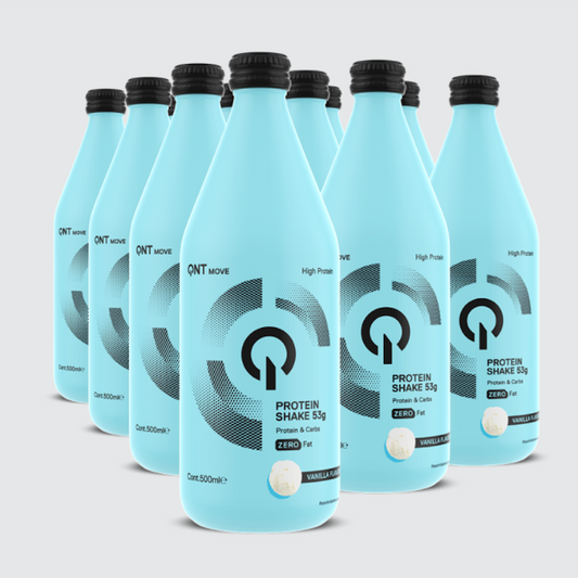 Protein Shake Glass Bottle | 12 x 500 ml