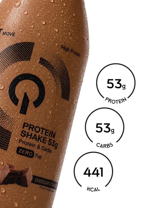 Protein Shake (Chocolate - Glass Bottle) 12x500ml