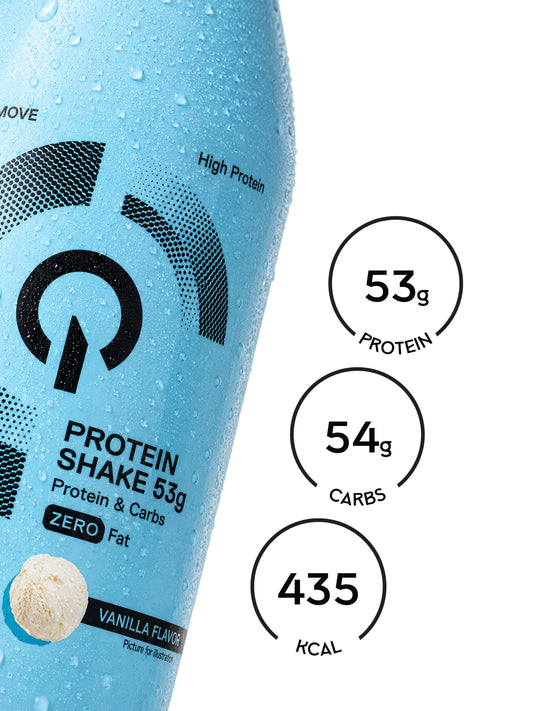 Protein Shake (Vanilla - Glass Bottle) 12x500ml