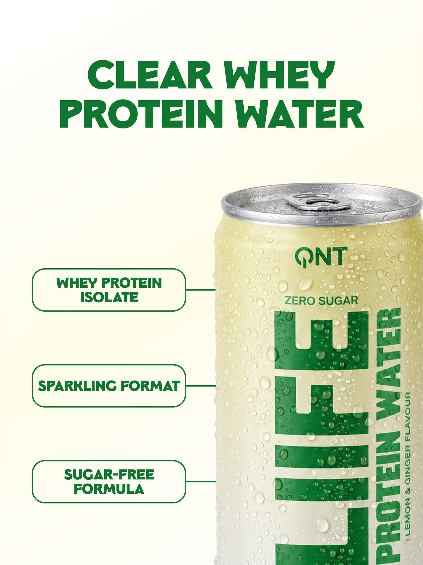 Protein Water Lemon-Ginger 330ml