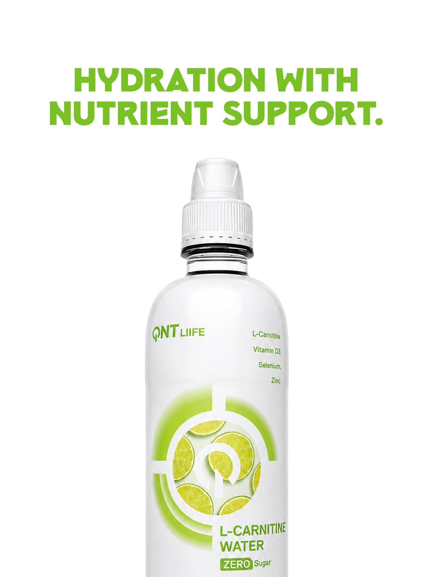 L-CARNITINE  WATER zero sugar 500ml LEMON LIME snk
