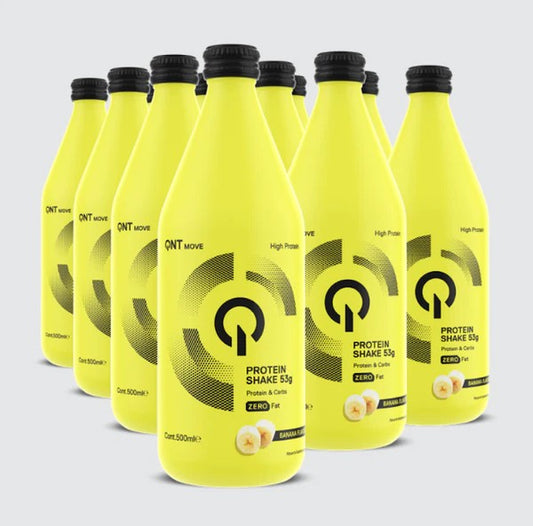 Protein Shake Glass Bottle | 12 x 500 ml