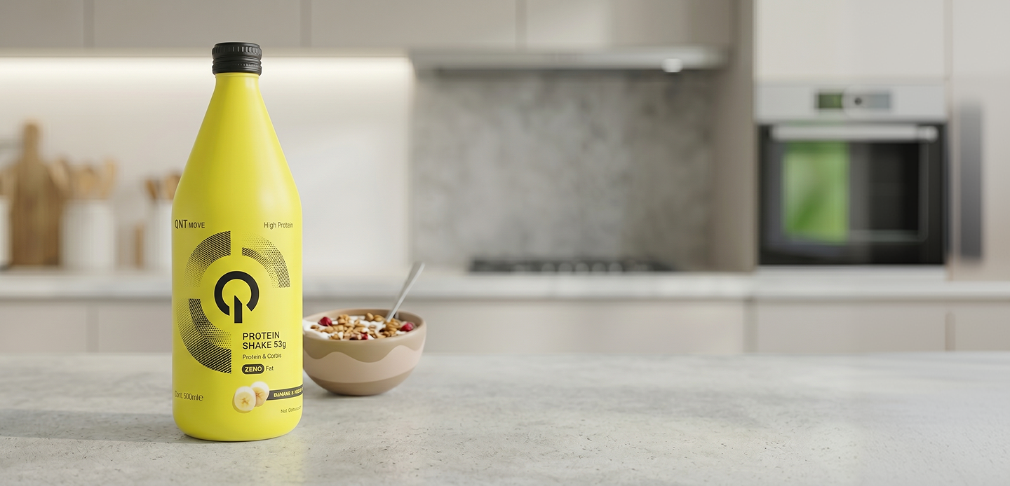 Protein Shake Glass Bottle | 12 x 500 ml